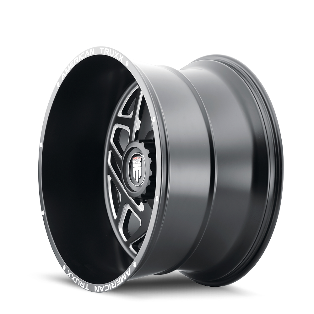 American Truxx COSMOS AT1904 Satin Black Milled