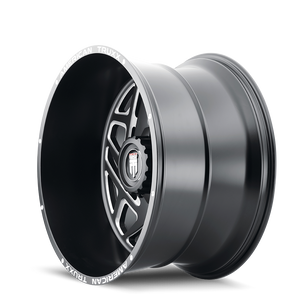 American Truxx COSMOS AT1904 Satin Black Milled