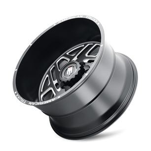 American Truxx COSMOS AT1904 Satin Black Milled