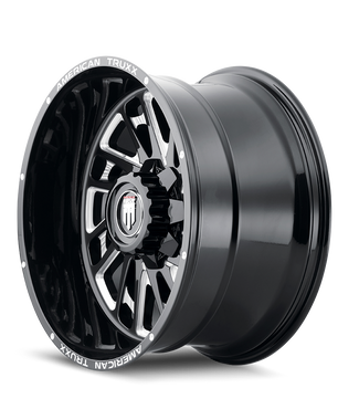 American Truxx BLADE AT1905 Gloss Black Milled