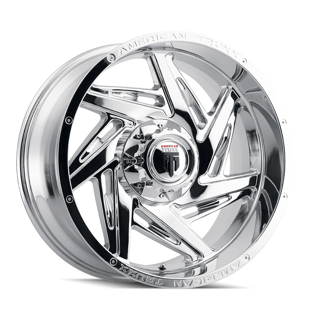 American Truxx Spiral Chrome wheel
