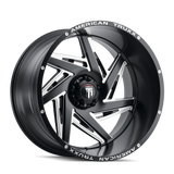 American Truxx SPIRAL AT1906 Brushed Milled wheel
