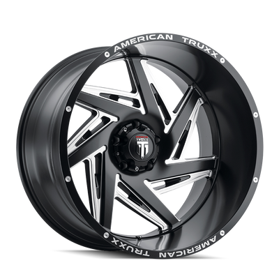American Truxx Spiral Brushed wheel