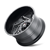 American Truxx SPIRAL AT1906 Satin Black Milled