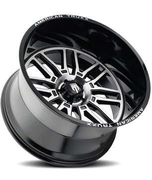 American Truxx RESTLESS AT1915 Gloss Black Machined