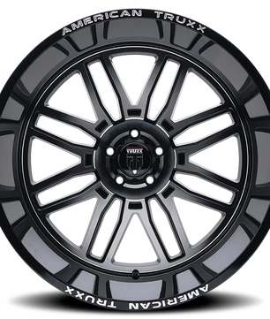 American Truxx RESTLESS AT1915 Gloss Black Machined