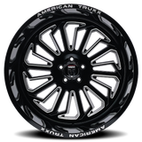 American Truxx BUTCHER AT1916 Gloss Black Milled