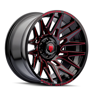American Truxx EVOLUTION AT1919 Gloss Black Prizm Red