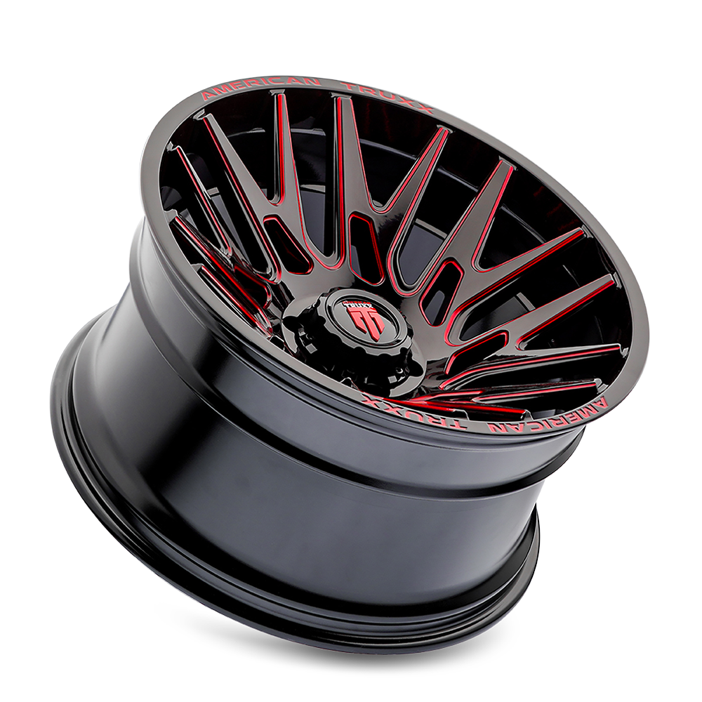 American Truxx EVOLUTION AT1919 Gloss Black Prizm Red