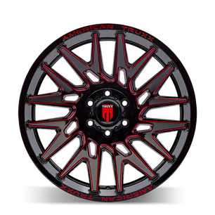 American Truxx EVOLUTION AT1919 Gloss Black Prizm Red