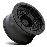 Black Rhino AVENGER BEADLOCK 17x8.5 -30 Matte Black with Black Hardware   truck wheel