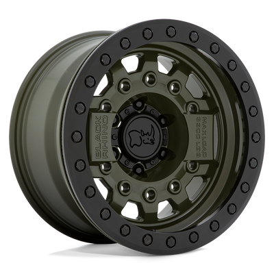 Black Rhino Avenger Beadlock Green wheel