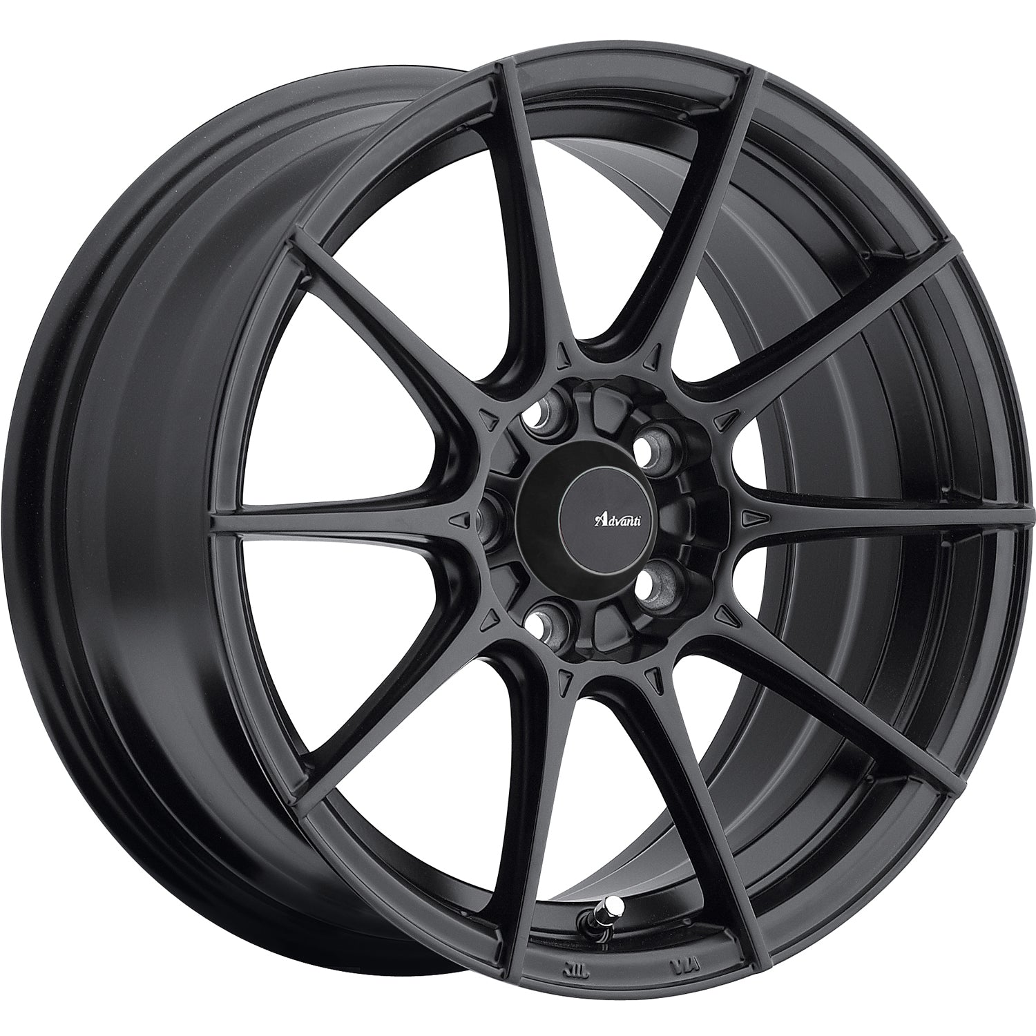 Advanti Racing Storm S1 Matte Black Wheel