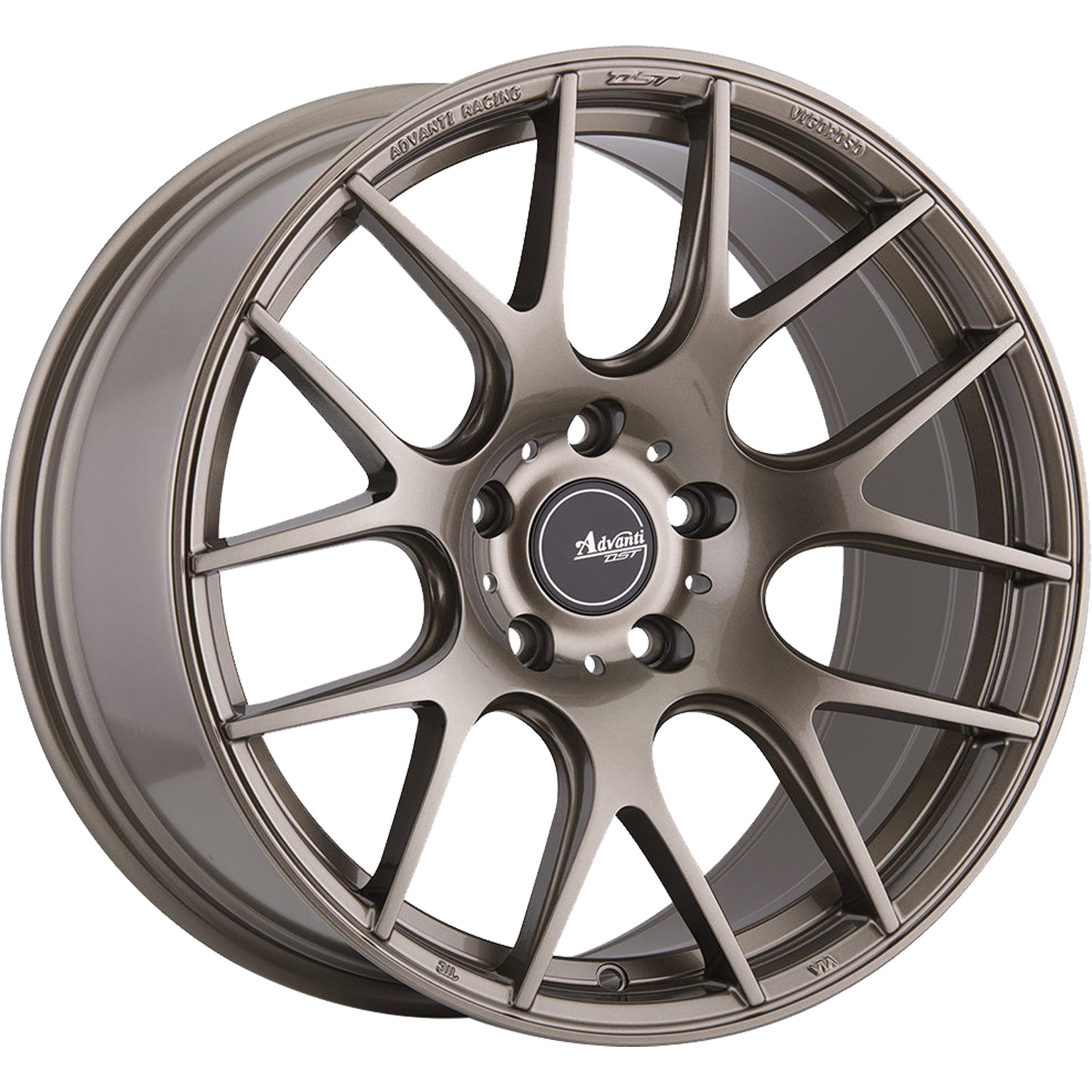 Advanti Racing Vigoroso V1 Gloss Bronze Wheel