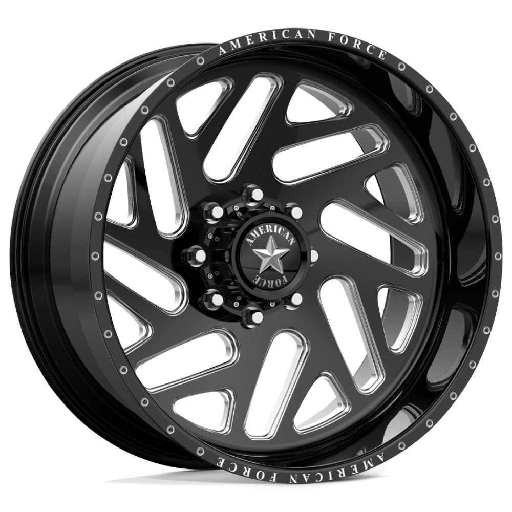 American Force Acid CC Black Milled wheel