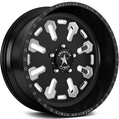 American Force Apex SF Black Machined wheel