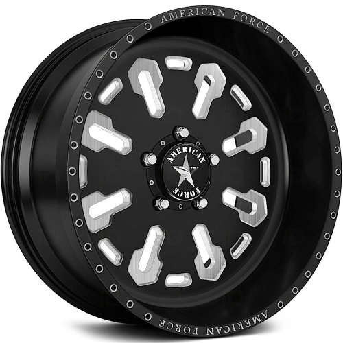 American Force Apex SF Black Machined wheel