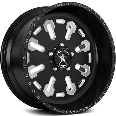 American Force Apex SF Black Machined wheel