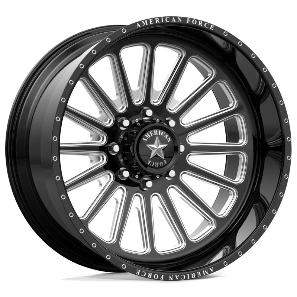 American Force Battery CC Black Milled wheel