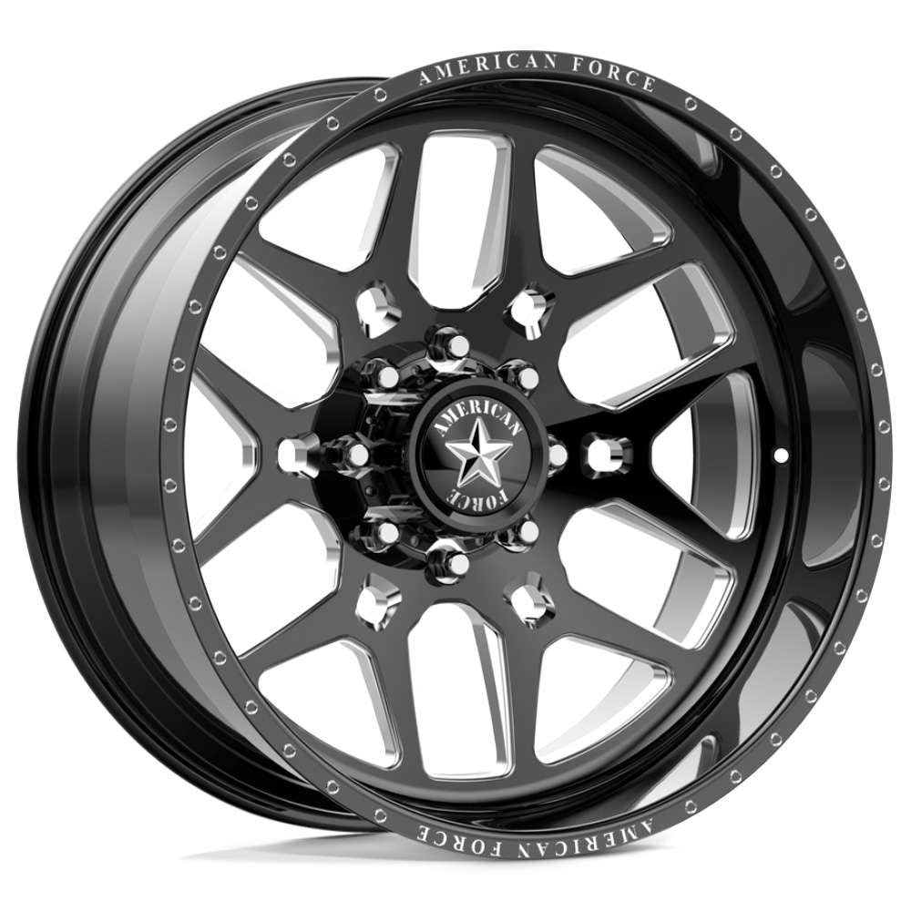 American Force Battle CC Black Milled wheel
