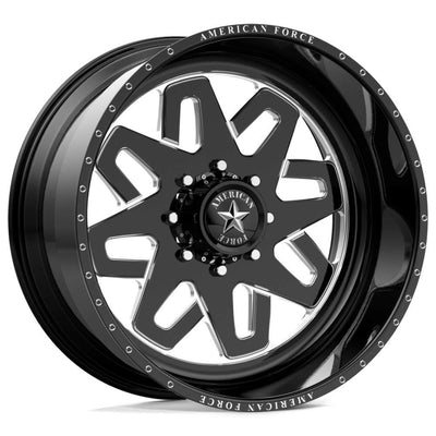 American Force Beacon SS Black Milled wheel