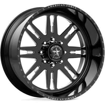 American Force Bishop SS Black Milled wheel
