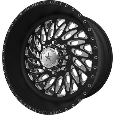 American Force Blaze SF Black Machined wheel