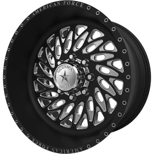 American Force Blaze SF Black Machined wheel