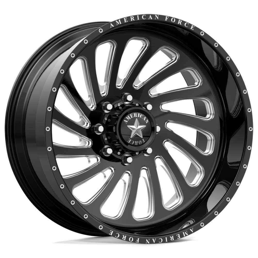 American Force Blur CC Black Milled wheel
