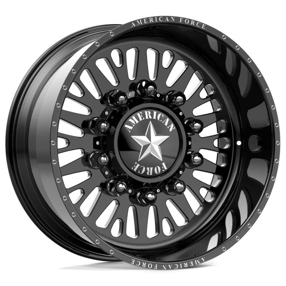 American Force Brawn SSBR Black Milled wheel