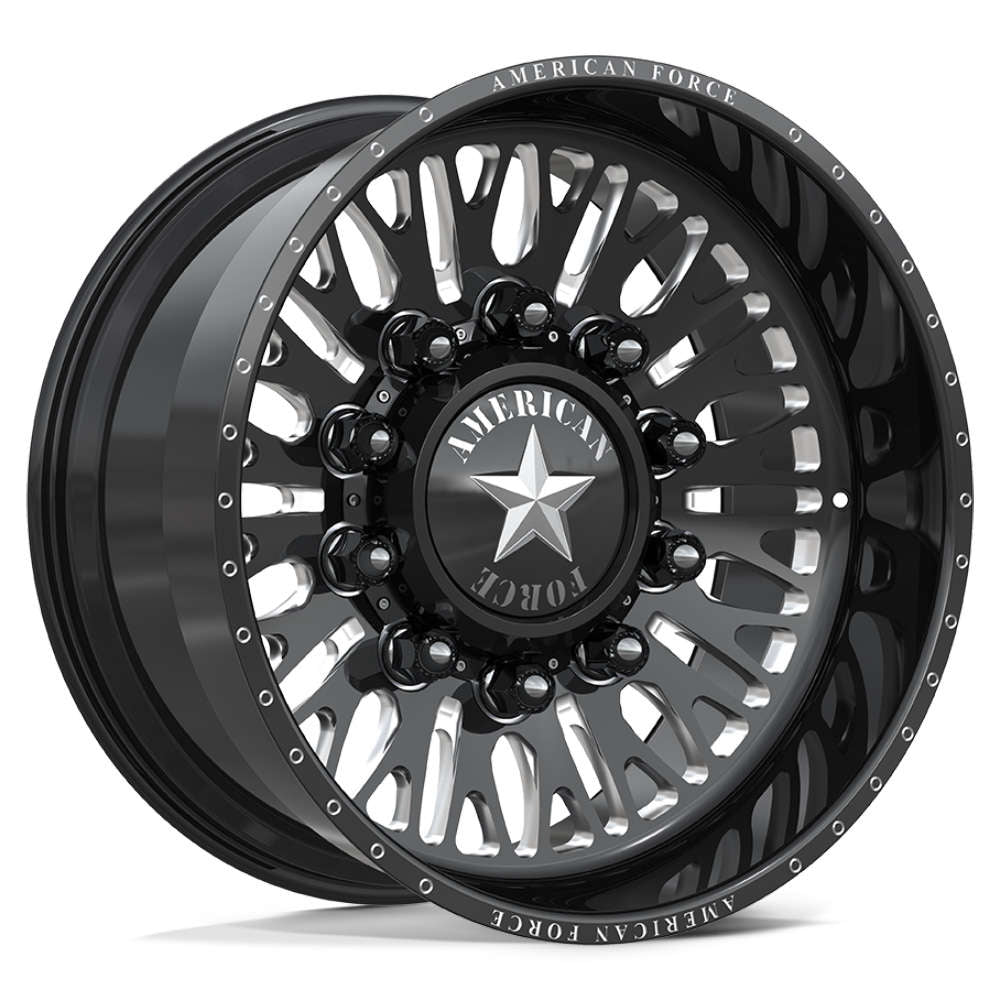 American Force Business CCBR Black Milled wheel
