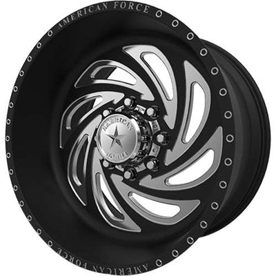 American Force Conquer SF Black Machined wheel