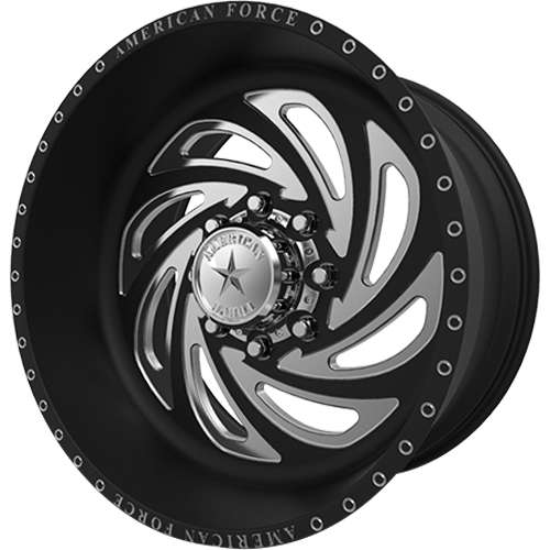 American Force Conquer SF Black Machined wheel