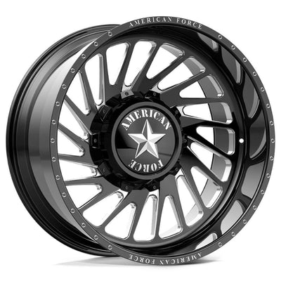 American Force Dynamo DC Black Milled wheel