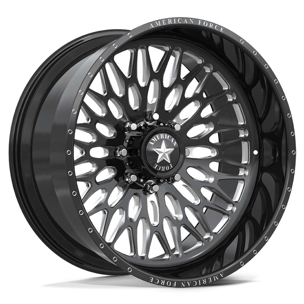 American Force Flare CC Black Milled wheel