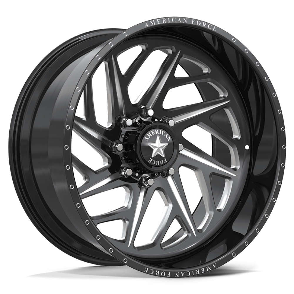 American Force Frenzy CC Black Milled wheel