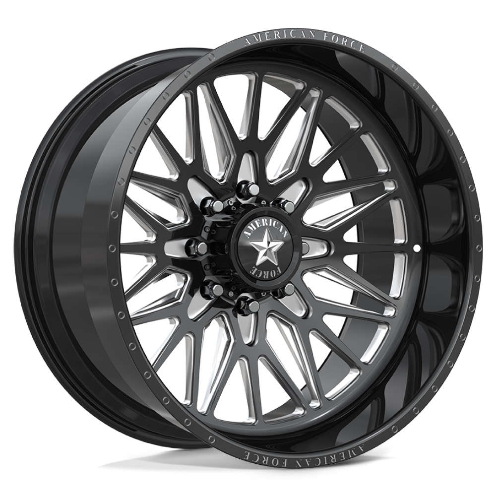 American Force Frost CC Black Milled wheel
