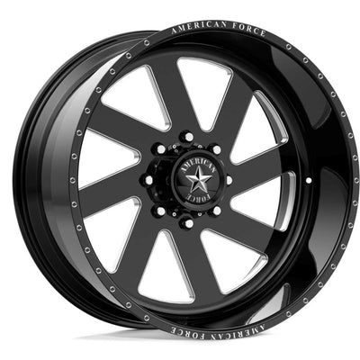American Force Fuse SS Black Milled wheel