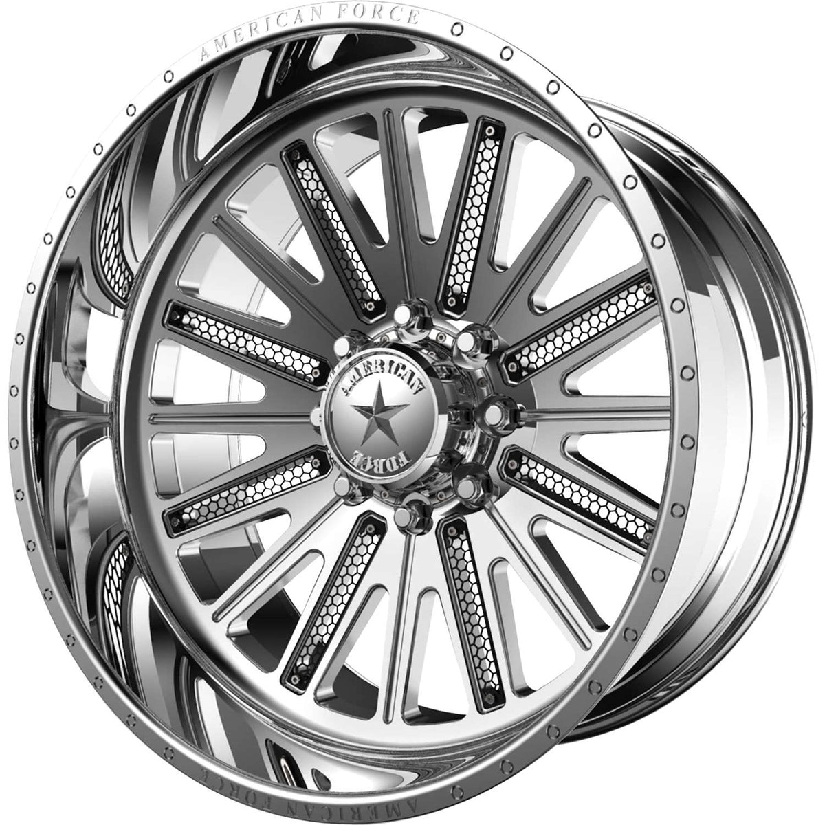 American Force Jester CCFP Polished wheel