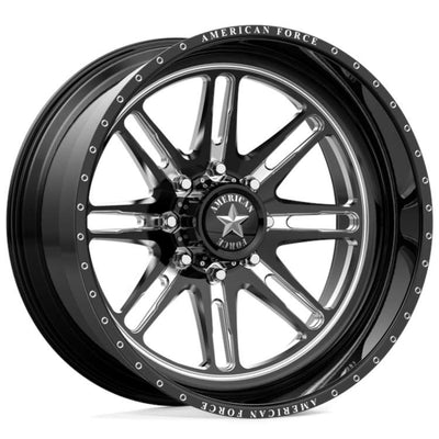 American Force Knight CC Black Machined wheel