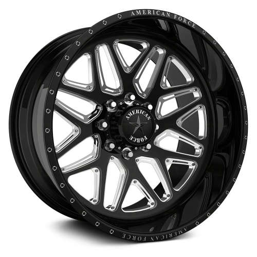 American Force Nebula CCFP Black Milled wheel
