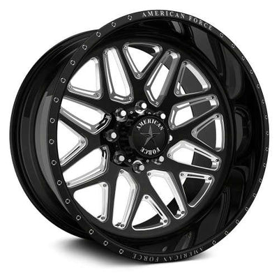 American Force Nebula CCFP Black Milled wheel
