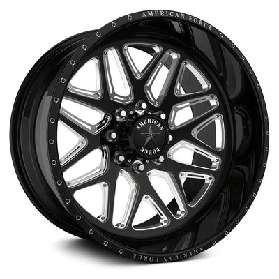 American Force Nebula CCFP Black Milled wheel
