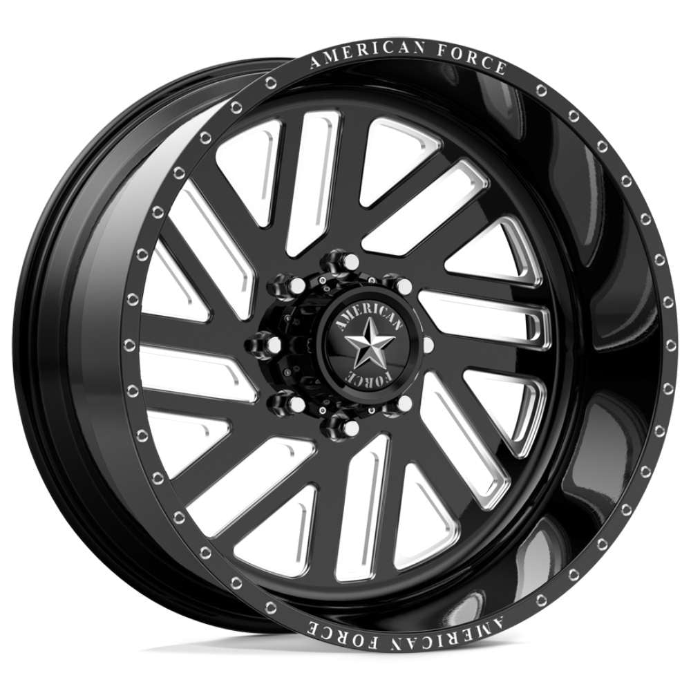 American Force Origin SS Black Milled wheel