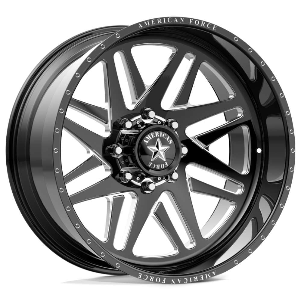 American Force Phoenix CC Black Milled wheel