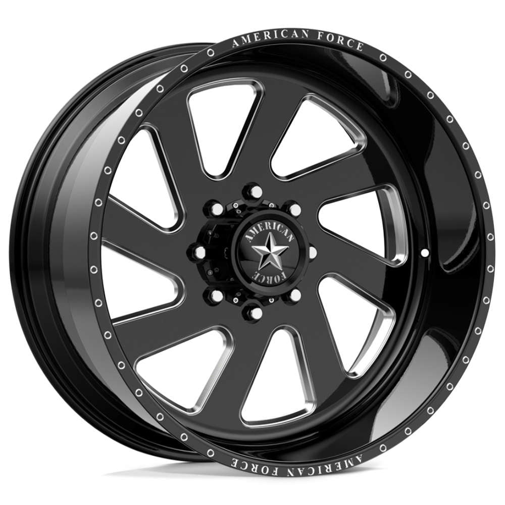 American Force Power SS Black Milled wheel