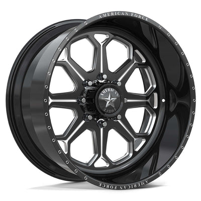 American Force Ransom SS Black Milled wheel