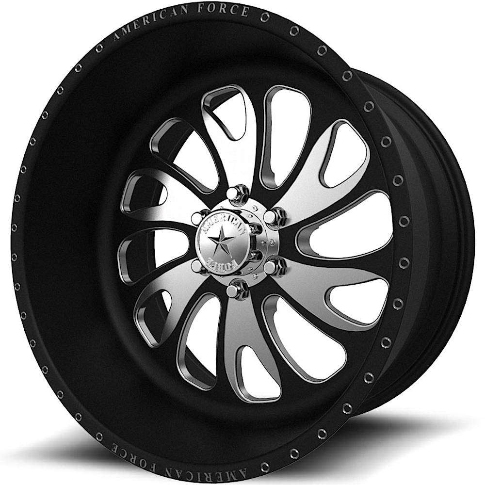 American Force Razor SF Black Machined wheel