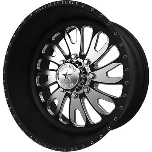 American Force Razor SF Black Machined wheel
