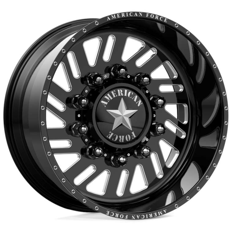 American Force Shift SSBR Black Machined wheel